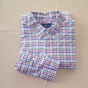 Ralph Lauren Multicolor Plaid Button-Down Shirt